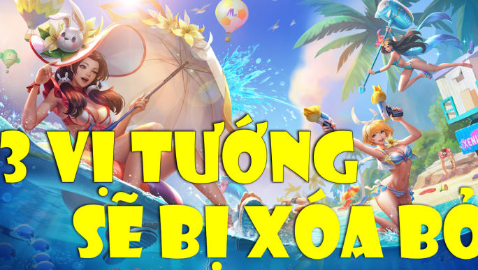 đay La 3 Vị Tướng Sẽ Bị Xoa Bỏ Khỏi Lien Quan Mobile 90min