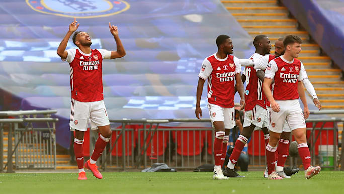 Pierre Emerick Aubameyang Brace Chelsea S Defending Sends Twitter Wild During Fa Cup Final Ht Media