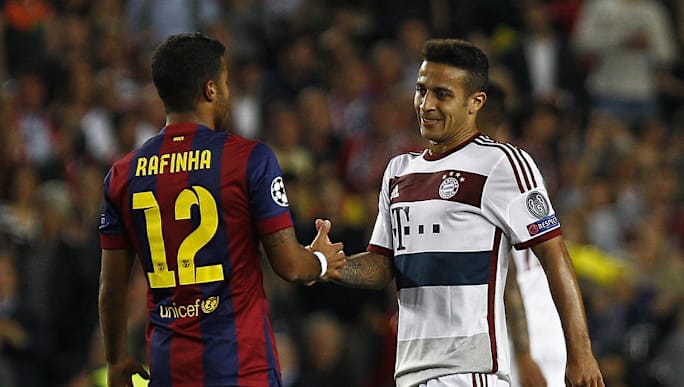 Rafinha Wants To See Brother Thiago Alcantara Back At Barcelona After Coy Comments On Own Future 90min
