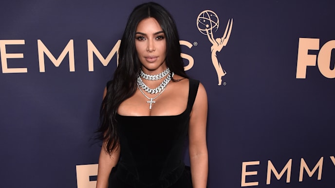 LOS ANGELES, CALIFORNIA - SEPTEMBER 22: Kim Kardashian attends the 71st Emmy Awards at Microsoft Theater on September 22, 2019 in Los Angeles, California. (Photo by Alberto E. Rodriguez/Getty Images) LOS ANGELES, CALIFORNIA - SEPTEMBER 22: Kim Kardashian attends the 71st Emmy Awards at Microsoft Theater on September 22, 2019 in Los Angeles, California. (Photo by Alberto E. Rodriguez/Getty Images)