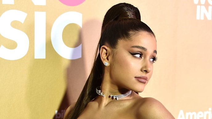 NEW YORK, NY - DECEMBER 06: Ariana Grande attends Billboard's 13th Annual Women In Music Event at Pier 36 on December 6, 2018 in New York City. (Photo by Theo Wargo/Getty Images) NEW YORK, NY - DECEMBER 06: Ariana Grande attends Billboard's 13th Annual Women In Music Event at Pier 36 on December 6, 2018 in New York City. (Photo by Theo Wargo/Getty Images)