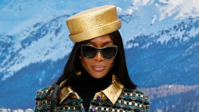 PARIS, FRANCE - MARCH 05: Naomi Campbell attends the Chanel show as part of the Paris Fashion Week Womenswear Fall/Winter 2019/2020 on March 05, 2019 in Paris, France. (Photo by Julien M. Hekimian/Getty Images for Chanel) PARIS, FRANCE - MARCH 05: Naomi Campbell attends the Chanel show as part of the Paris Fashion Week Womenswear Fall/Winter 2019/2020 on March 05, 2019 in Paris, France. (Photo by Julien M. Hekimian/Getty Images for Chanel)