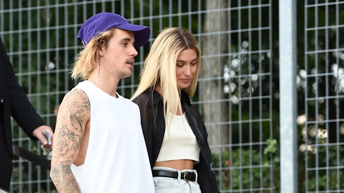 NEW YORK, NY - SEPTEMBER 06: Justin Bieber and Hailey Baldwin attend the John Elliott front row during New York Fashion Week: The Shows on September 6, 2018 in New York City. (Photo by Theo Wargo/Getty Images for NYFW: The Shows) NEW YORK, NY - SEPTEMBER 06: Justin Bieber and Hailey Baldwin attend the John Elliott front row during New York Fashion Week: The Shows on September 6, 2018 in New York City. (Photo by Theo Wargo/Getty Images for NYFW: The Shows)