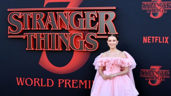 SANTA MONICA, CALIFORNIA - JUNE 28: Millie Bobby Brown attends the premiere of Netflix's "Stranger Things" Season 3 on June 28, 2019 in Santa Monica, California. (Photo by Amy Sussman/Getty Images) SANTA MONICA, CALIFORNIA - JUNE 28: Millie Bobby Brown attends the premiere of Netflix's "Stranger Things" Season 3 on June 28, 2019 in Santa Monica, California. (Photo by Amy Sussman/Getty Images)