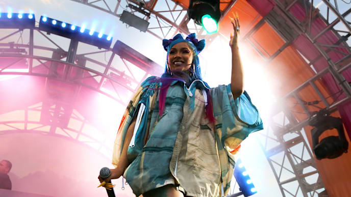 LA QUINTA, CALIFORNIA - APRIL 14: Cardi B performs onstage during #REVOLVEfestival Day 2 at Merv Griffin Estate on April 14, 2019 in La Quinta, California. (Photo by Rachel Murray/Getty Images for REVOLVE) LA QUINTA, CALIFORNIA - APRIL 14: Cardi B performs onstage during #REVOLVEfestival Day 2 at Merv Griffin Estate on April 14, 2019 in La Quinta, California. (Photo by Rachel Murray/Getty Images for REVOLVE)