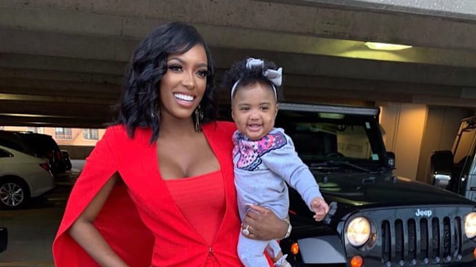 Porsha Williams and baby PJ from 'Real Housewives of Atlanta' on Instagram Porsha Williams and baby PJ from 'Real Housewives of Atlanta' on Instagram