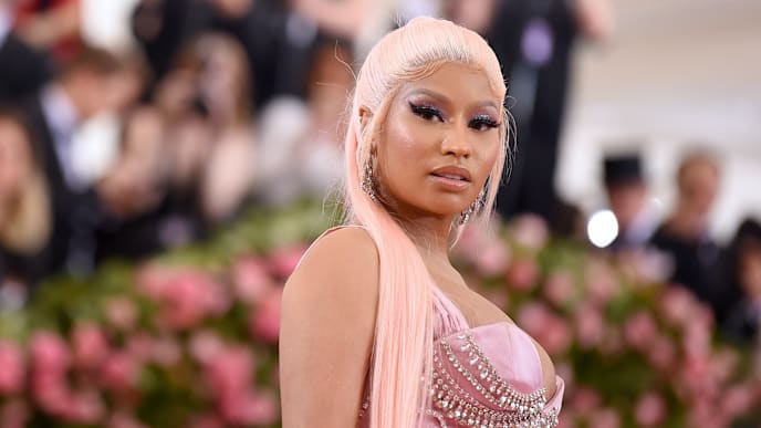 NEW YORK, NEW YORK - MAY 06: Nicki Minaj attends The 2019 Met Gala Celebrating Camp: Notes on Fashion at Metropolitan Museum of Art on May 06, 2019 in New York City. (Photo by Jamie McCarthy/Getty Images) NEW YORK, NEW YORK - MAY 06: Nicki Minaj attends The 2019 Met Gala Celebrating Camp: Notes on Fashion at Metropolitan Museum of Art on May 06, 2019 in New York City. (Photo by Jamie McCarthy/Getty Images)