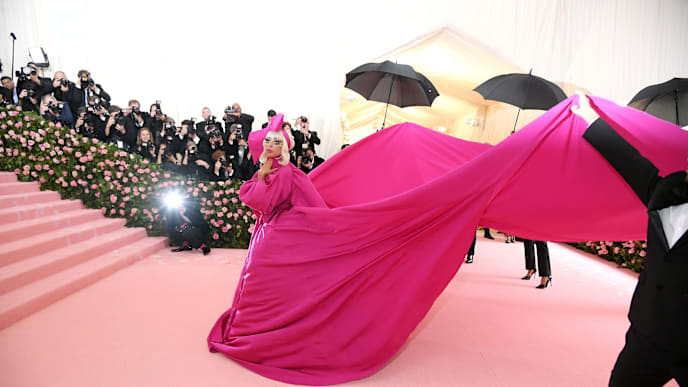NEW YORK, NEW YORK - MAY 06: Lady Gaga attends The 2019 Met Gala Celebrating Camp: Notes on Fashion at Metropolitan Museum of Art on May 06, 2019 in New York City. (Photo by Neilson Barnard/Getty Images) NEW YORK, NEW YORK - MAY 06: Lady Gaga attends The 2019 Met Gala Celebrating Camp: Notes on Fashion at Metropolitan Museum of Art on May 06, 2019 in New York City. (Photo by Neilson Barnard/Getty Images)