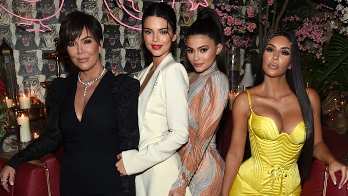 NEW YORK, NY - MAY 08: (L-R) Talent Manager, Jenner Communications, Kris Jenner, Model Kendall Jenner, Founder, Kylie Cosmetics Kylie Jenner, Founder, The Business of Fashion Imran Amed and Founder and CEO, KKW Kim Kardashian attends an intimate dinner hosted by The Business of Fashion to celebrate its latest special print edition 'The Age of Influence' at Peachy's/Chinese Tuxedo on May 8, 2018 in New York City. (Photo by Dimitrios Kambouris/Getty Images for The Business of Fashion) NEW YORK, NY - MAY 08: (L-R) Talent Manager, Jenner Communications, Kris Jenner, Model Kendall Jenner, Founder, Kylie Cosmetics Kylie Jenner, Founder, The Business of Fashion Imran Amed and Founder and CEO, KKW Kim Kardashian attends an intimate dinner hosted by The Business of Fashion to celebrate its latest special print edition 'The Age of Influence' at Peachy's/Chinese Tuxedo on May 8, 2018 in New York City. (Photo by Dimitrios Kambouris/Getty Images for The Business of Fashion)