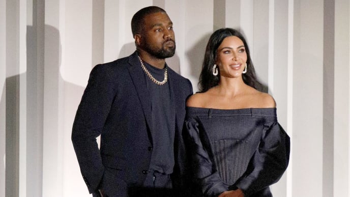 Kanye West gifts Kim Kardashian adorably personal necklace Kanye West gifts Kim Kardashian adorably personal necklace