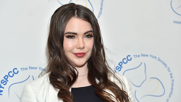 NEW YORK, NY - APRIL 17: United States Olympic Gold Medal Gymnast McKayla Maroney poses for a photo at The Pierre Hotel on April 17, 2018 in New York City. (Photo by Mike Coppola/Getty Images) NEW YORK, NY - APRIL 17: United States Olympic Gold Medal Gymnast McKayla Maroney poses for a photo at The Pierre Hotel on April 17, 2018 in New York City. (Photo by Mike Coppola/Getty Images)