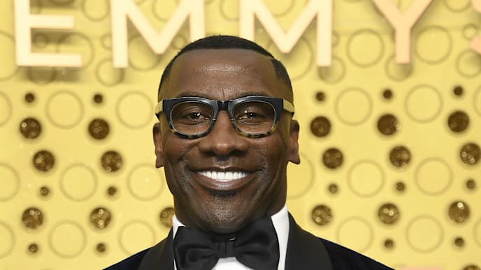 LOS ANGELES, CALIFORNIA - SEPTEMBER 22: Shannon Sharpe attends the 71st Emmy Awards at Microsoft Theater on September 22, 2019 in Los Angeles, California. (Photo by Frazer Harrison/Getty Images) LOS ANGELES, CALIFORNIA - SEPTEMBER 22: Shannon Sharpe attends the 71st Emmy Awards at Microsoft Theater on September 22, 2019 in Los Angeles, California. (Photo by Frazer Harrison/Getty Images)