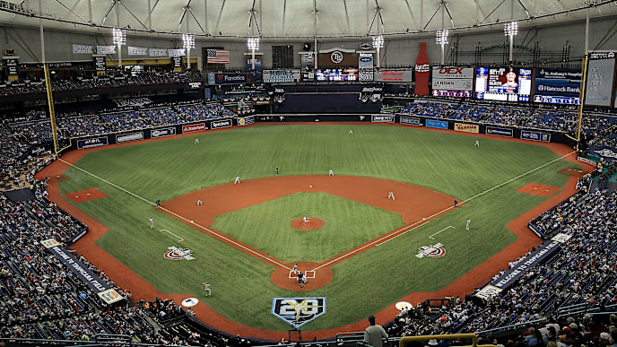 ST PETERSBURG, FL - MARCH 29: Chris Archer #22 of the Tampa Bay Rays pitches during a game against the Boston Red Sox on Opening Day at Tropicana Field on March 29, 2018 in St Petersburg, Florida. (Photo by Mike Ehrmann/Getty Images) ST PETERSBURG, FL - MARCH 29: Chris Archer #22 of the Tampa Bay Rays pitches during a game against the Boston Red Sox on Opening Day at Tropicana Field on March 29, 2018 in St Petersburg, Florida. (Photo by Mike Ehrmann/Getty Images)