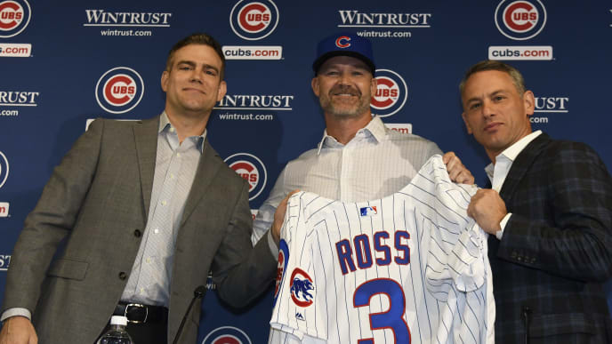 Theo Epstein, David Ross, Jed Hoyer Theo Epstein, David Ross, Jed Hoyer