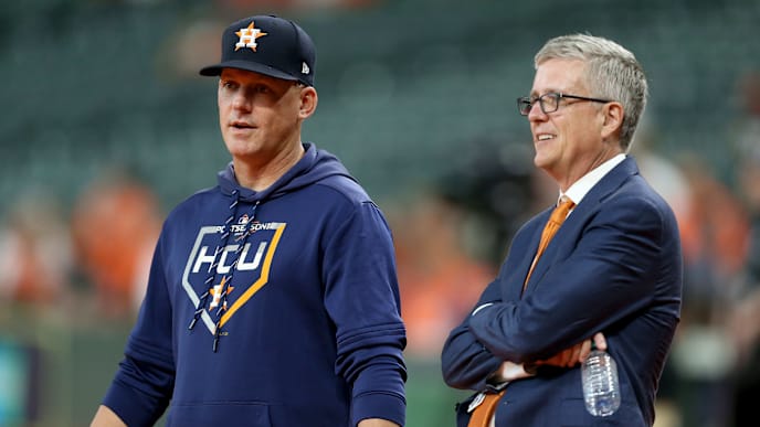 AJ Hinch, Jeff Luhnow AJ Hinch, Jeff Luhnow