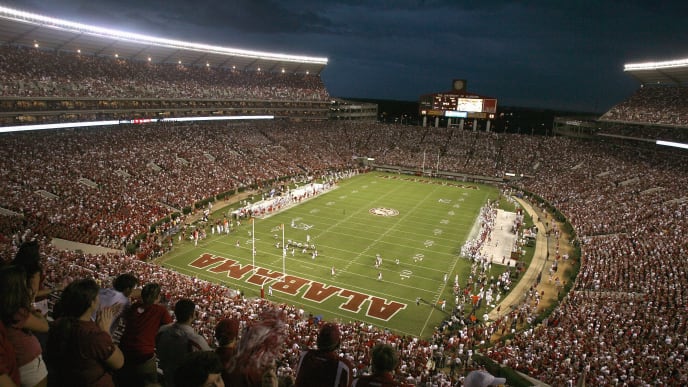 Biggest College Football Stadiums By Capacity In 2019 Season