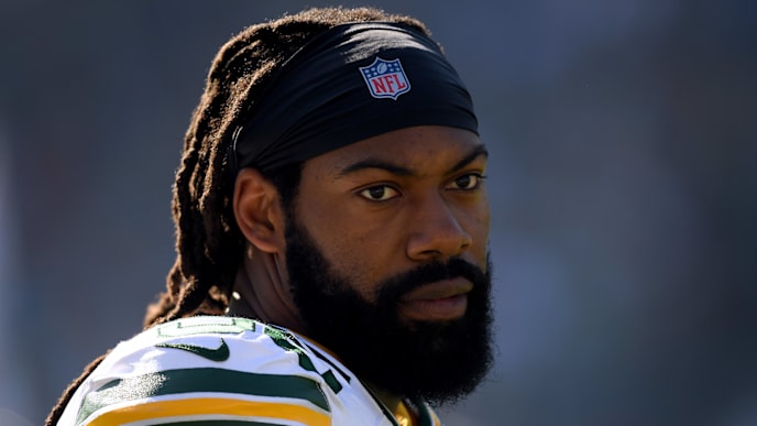 CARSON, CALIFORNIA - NOVEMBER 03: Za'Darius Smith #55 of the Green Bay Packers before the game against the Los Angeles Chargers at Dignity Health Sports Park on November 03, 2019 in Carson, California. (Photo by Harry How/Getty Images) CARSON, CALIFORNIA - NOVEMBER 03: Za'Darius Smith #55 of the Green Bay Packers before the game against the Los Angeles Chargers at Dignity Health Sports Park on November 03, 2019 in Carson, California. (Photo by Harry How/Getty Images)