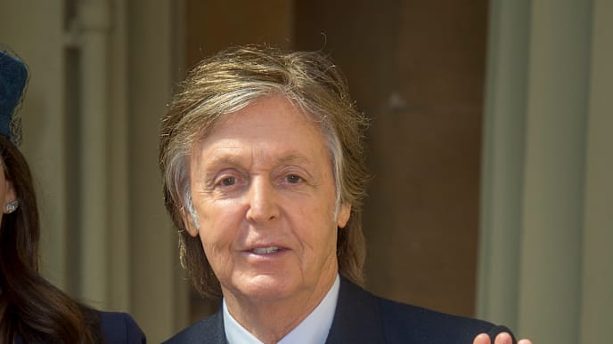 LONDON, ENGLAND - MAY 4: Sir Paul McCartney poses following an Investiture ceremony, where he was made a Companion of Honour at Buckingham Palace on May 4, 2018 in London, England. (Photo by Bradley Page - WPA Pool/Getty Images) LONDON, ENGLAND - MAY 4: Sir Paul McCartney poses following an Investiture ceremony, where he was made a Companion of Honour at Buckingham Palace on May 4, 2018 in London, England. (Photo by Bradley Page - WPA Pool/Getty Images)