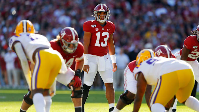 Alabama Qb Tua Tagovailoa Will Be A Game Time Decision