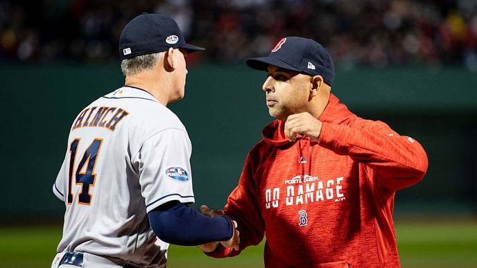Alex Cora, A.J. Hinch