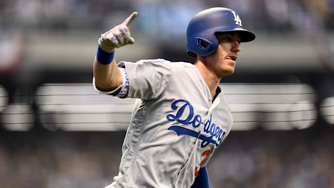 Cody Bellinger, Jhoulys Chacin Cody Bellinger, Jhoulys Chacin
