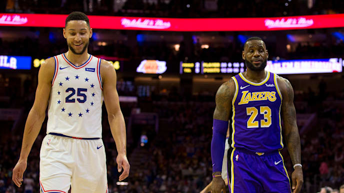 Ben Simmons, Lebron James Ben Simmons, Lebron James