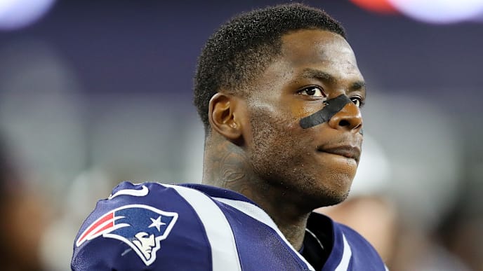 FOXBOROUGH, MASSACHUSETTS - AUGUST 29: Josh Gordon #10 of the New England Patriots during the preseason game between the New York Giants and the New England Patriots at Gillette Stadium on August 29, 2019 in Foxborough, Massachusetts. (Photo by Maddie Meyer/Getty Images) FOXBOROUGH, MASSACHUSETTS - AUGUST 29: Josh Gordon #10 of the New England Patriots during the preseason game between the New York Giants and the New England Patriots at Gillette Stadium on August 29, 2019 in Foxborough, Massachusetts. (Photo by Maddie Meyer/Getty Images)