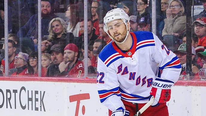 CALGARY, AB - MARCH 15: Kevin Shattenkirk #22 of the New York Rangers in action against the Calgary Flames during an NHL game at Scotiabank Saddledome on March 15, 2019 in Calgary, Alberta, Canada. (Photo by Derek Leung/Getty Images) CALGARY, AB - MARCH 15: Kevin Shattenkirk #22 of the New York Rangers in action against the Calgary Flames during an NHL game at Scotiabank Saddledome on March 15, 2019 in Calgary, Alberta, Canada. (Photo by Derek Leung/Getty Images)