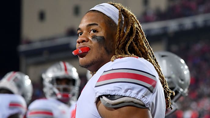 EVANSTON, ILLINOIS - OCTOBER 18: Chase Young #2 of the Ohio State Buckeyes looks on against the Northwestern Wildcats at Ryan Field on October 18, 2019 in Evanston, Illinois. (Photo by Quinn Harris/Getty Images) EVANSTON, ILLINOIS - OCTOBER 18: Chase Young #2 of the Ohio State Buckeyes looks on against the Northwestern Wildcats at Ryan Field on October 18, 2019 in Evanston, Illinois. (Photo by Quinn Harris/Getty Images)