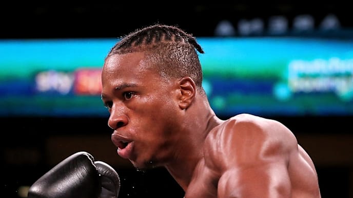 CHICAGO, ILLINOIS - OCTOBER 12: Patrick Day looks on in the first round of his Super-Welterweight bout against Charles Conwell at Wintrust Arena on October 12, 2019 in Chicago, Illinois. (Photo by Dylan Buell/Getty Images) CHICAGO, ILLINOIS - OCTOBER 12: Patrick Day looks on in the first round of his Super-Welterweight bout against Charles Conwell at Wintrust Arena on October 12, 2019 in Chicago, Illinois. (Photo by Dylan Buell/Getty Images)