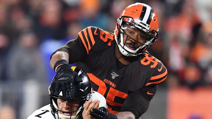 Myles Garrett, Mason Rudolph Myles Garrett, Mason Rudolph