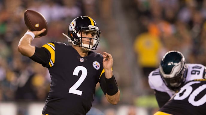 PHILADELPHIA, PA - AUGUST 09: Mason Rudolph #2 of the Pittsburgh Steelers throws a pass in the third quarter during the preseason game against the Philadelphia Eagles at Lincoln Financial Field on August 9, 2018 in Philadelphia, Pennsylvania. The Steelers defeated the Eagles 31-14. (Photo by Mitchell Leff/Getty Images) PHILADELPHIA, PA - AUGUST 09: Mason Rudolph #2 of the Pittsburgh Steelers throws a pass in the third quarter during the preseason game against the Philadelphia Eagles at Lincoln Financial Field on August 9, 2018 in Philadelphia, Pennsylvania. The Steelers defeated the Eagles 31-14. (Photo by Mitchell Leff/Getty Images)