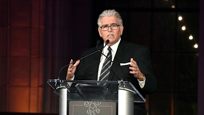 NEW YORK, NY - NOVEMBER 15: Inductee Mike Francesa speaks on stage during Radio Hall Of Fame 2018 Induction Ceremony at Guastavino's on November 15, 2018 in New York City. (Photo by Michael Kovac/Getty Images for Radio Hall of Fame ) NEW YORK, NY - NOVEMBER 15: Inductee Mike Francesa speaks on stage during Radio Hall Of Fame 2018 Induction Ceremony at Guastavino's on November 15, 2018 in New York City. (Photo by Michael Kovac/Getty Images for Radio Hall of Fame )