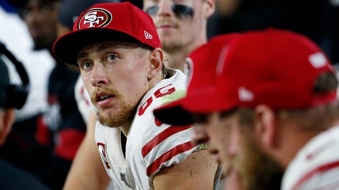 49ers Te George Kittle Doubtful For Monday Night Game Vs