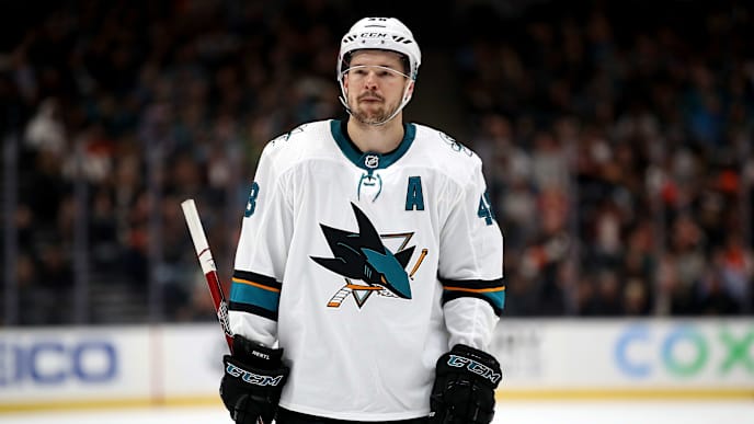 San Jose Sharks center Tomas Hertl is out for the season with a torn ACL and MCL. San Jose Sharks center Tomas Hertl is out for the season with a torn ACL and MCL.