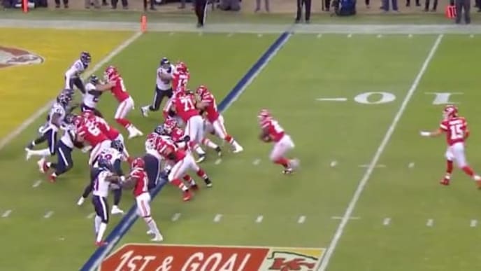 Kansas City Chiefs RB Damien Williams scores Chiefs sixth touchdown Kansas City Chiefs RB Damien Williams scores Chiefs sixth touchdown