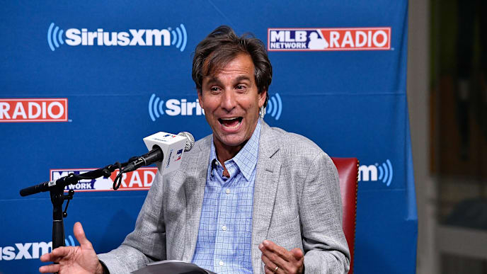 WASHINGTON, DC - JULY 15: SiriusXM host Chris "Mad Dog" Russo appears at a SiriusXM Town Hall with Commissioner of Baseball Rob Manfred (not pictured) at The Library of Congress on July 15, 2018 in Washington, DC. (Photo by Larry French/Getty Images for SiriusXM,) WASHINGTON, DC - JULY 15: SiriusXM host Chris "Mad Dog" Russo appears at a SiriusXM Town Hall with Commissioner of Baseball Rob Manfred (not pictured) at The Library of Congress on July 15, 2018 in Washington, DC. (Photo by Larry French/Getty Images for SiriusXM,)