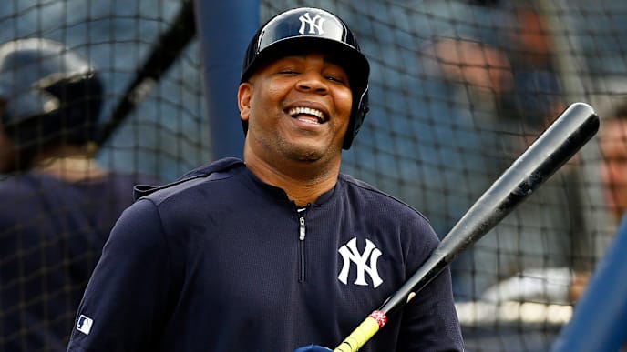 NEW YORK, NY - JUNE 17: New acquisition Edwin Encarnacion #30 of the New York Yankees during batting practice prior to a game against the Tampa Bay Rays at Yankee Stadium on June 17, 2019 in the Bronx borough of New York City. (Photo by Adam Hunger/Getty Images) NEW YORK, NY - JUNE 17: New acquisition Edwin Encarnacion #30 of the New York Yankees during batting practice prior to a game against the Tampa Bay Rays at Yankee Stadium on June 17, 2019 in the Bronx borough of New York City. (Photo by Adam Hunger/Getty Images)