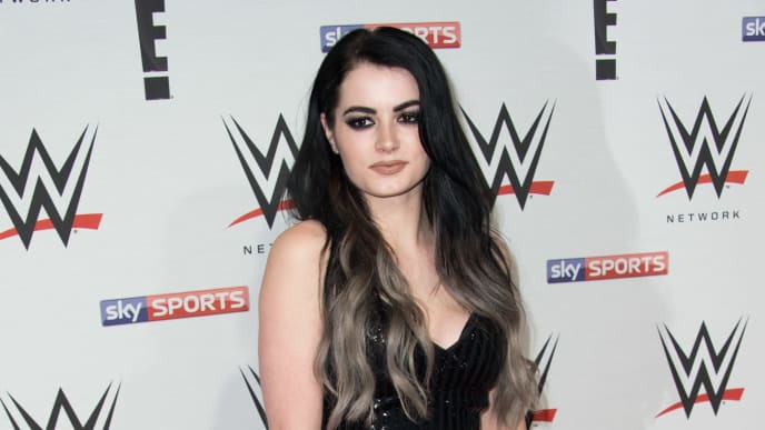 LONDON, ENGLAND - APRIL 18: Paige arrives for WWE RAW at 02 Brooklyn Bowl on April 18, 2016 in London, England. (Photo by Ian Gavan/Getty Images) LONDON, ENGLAND - APRIL 18: Paige arrives for WWE RAW at 02 Brooklyn Bowl on April 18, 2016 in London, England. (Photo by Ian Gavan/Getty Images)