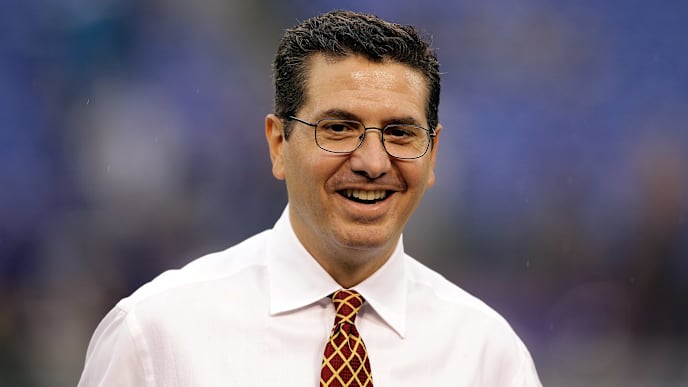 BALTIMORE, MD - AUGUST 25: Washington Redskins owner Dan Snyder walks the sidelines prior to the start of a preseason game against the Baltimore Ravens at M&T Bank Stadium on August 25, 2011 in Baltimore, Maryland. (Photo by Rob Carr/Getty Images) BALTIMORE, MD - AUGUST 25: Washington Redskins owner Dan Snyder walks the sidelines prior to the start of a preseason game against the Baltimore Ravens at M&T Bank Stadium on August 25, 2011 in Baltimore, Maryland. (Photo by Rob Carr/Getty Images)