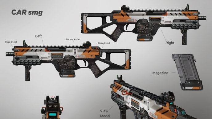 The CAR is one of two SMGs that may arrive in Apex Legends Season 4 The CAR is one of two SMGs that may arrive in Apex Legends Season 4