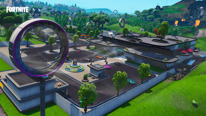 Fortbyte between Mega Mall and Dusty Divot is vaguely described, but easy to find. Fortbyte between Mega Mall and Dusty Divot is vaguely described, but easy to find.