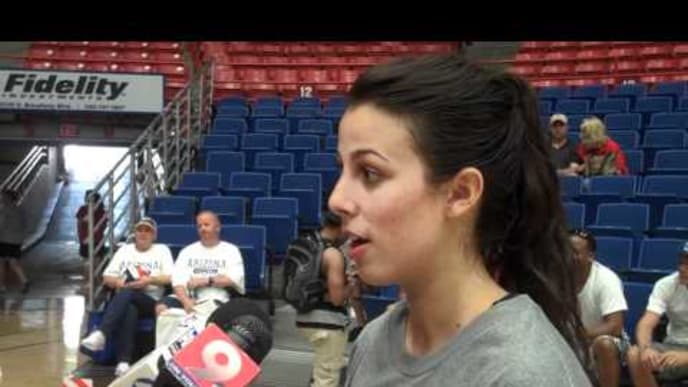 Tori Moore Post Game 8-20-11 By Arizona Athletics Tori Moore Post Game 8-20-11 By Arizona Athletics