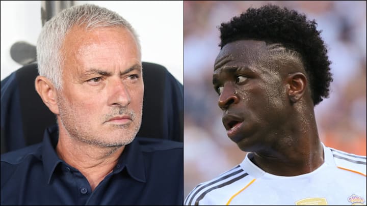 Jose Mourinho (left) and Vinicius Junior headline today's gossip.