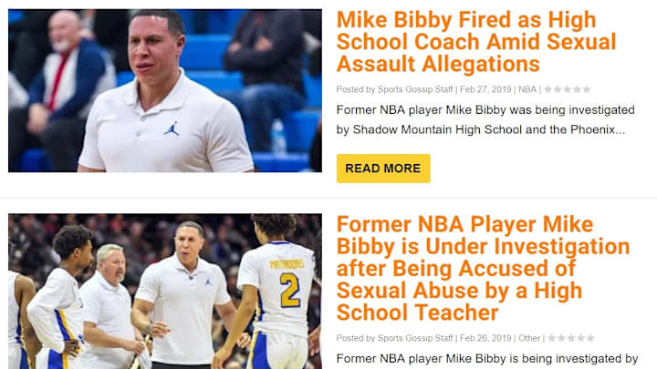 Mike Bibby S Sexual Harassment Case Has Been Dropped