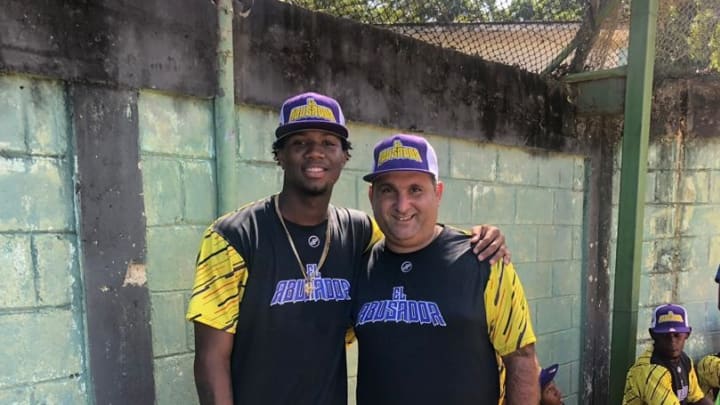 Ronald Acuña Jr. joins big league families for annual games in La Sabana