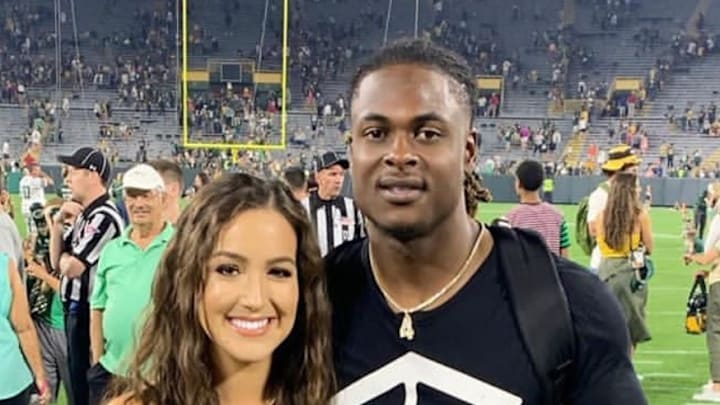 Packers WR Davante Adams' Wife is Very Pregnant