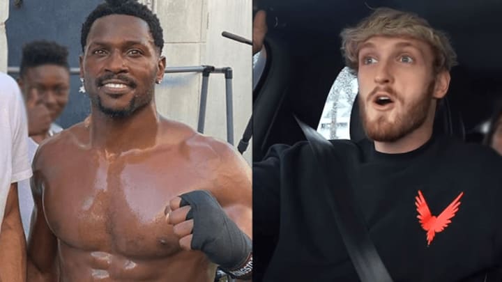 Antonio Brown Slams Logan Paul For Fake Fight Poster