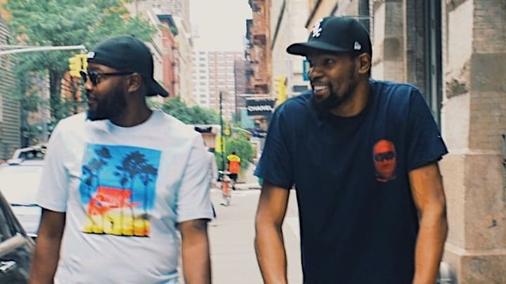 Kevin Durant S Brother Shows Off His Brooklyn Nets Jersey