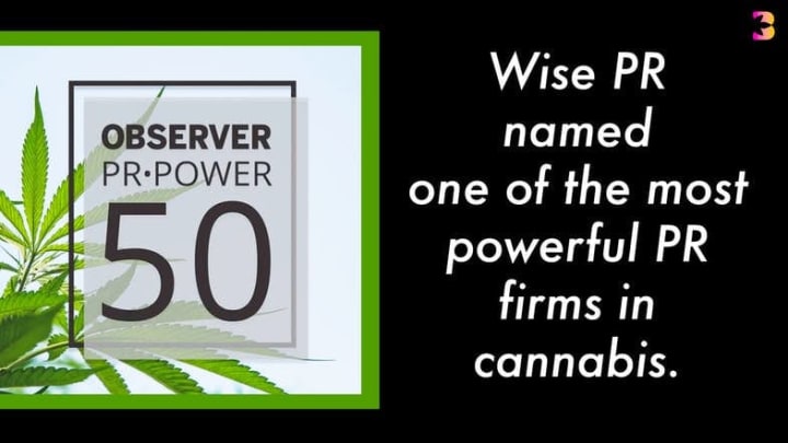 Wise Public Relations, part of The Bluntness' family, nabs a spot on The Observer's annual list of powerful PR firms